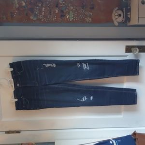 WHBM distressed jeans